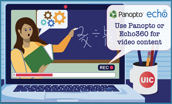 Blackboard and Panopto and Echo360